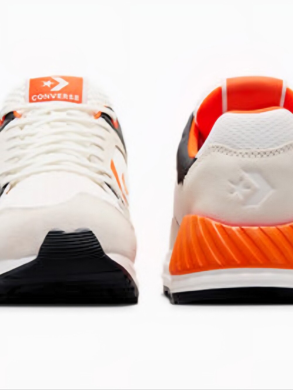 Converse Men’s White & Orange Performance Sneakers.  Unisex.. SZ 9.5 - Picture 8 of 9